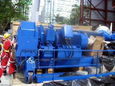 COMMISSIONING OF 55TON EOT CRANE