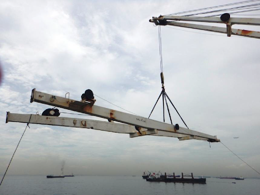 Mitsubishi crane boom service